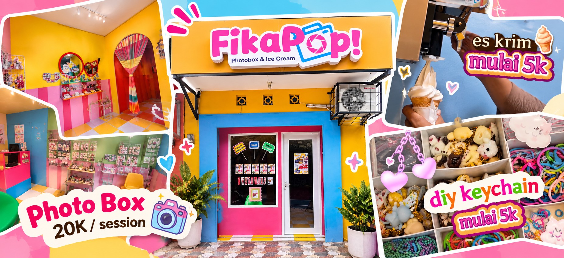 Tampak depan FikaPop! Studio